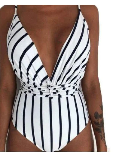 New Siamese sexy slim print swimming suit swimsuit bikini manufacturers spot swimwear wholesale Printed one-piece swimsuit