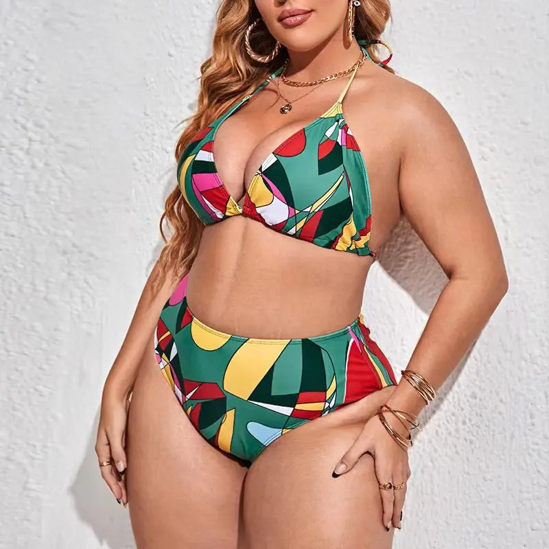 3PCS Push Up Bikini with Cover Up Sexy Plus Size Women Swimsuit Beach Wear Swimwear Micro Biquini Set Bathing Suit 2024 Mujer