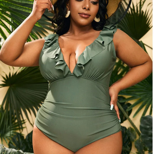 4Xl Plus Size Women Swimsuit Sexy Push Up Micro Bikinis Large Swimsuit High Waist Push Up Swimwear Female